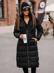 Куртка жіноча чорна OZONEE JS/M736/392Z