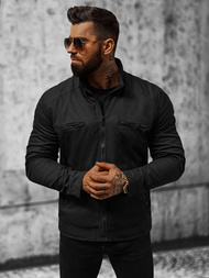 Kurtka męska czarna OZONEE JS/84M3002/392