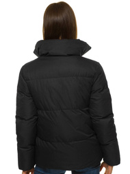 Kurtka zimowa damska czarna OZONEE JS/M23062/2