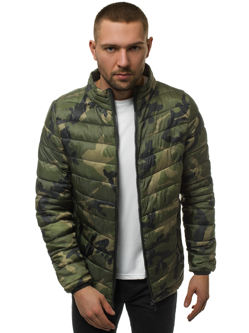 Куртка чоловіча Зелено-Камуфляжна OZONEE JS/SM80Z