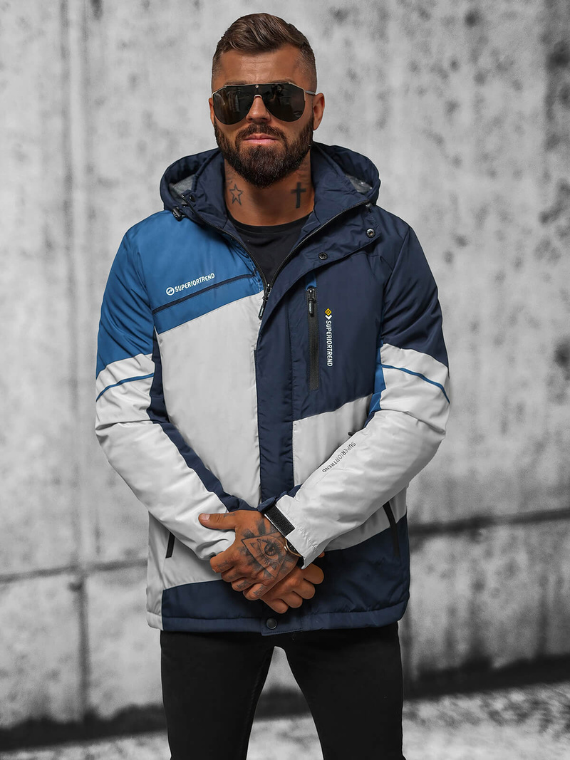 Куртка чоловіча ciро-Ультрамаринова OZONEE JS/M35/92