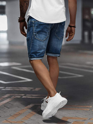 Spodenki męskie jeansowe niebieskie OZONEE NB/MP0042BZ