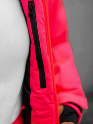 Куртка жіноча рожево-неонові OZONEE JS/HH012/53Z