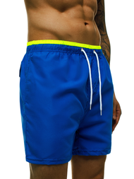 Шорти для плавання чоловічі синьо-жовтий OZONEE ST007-14