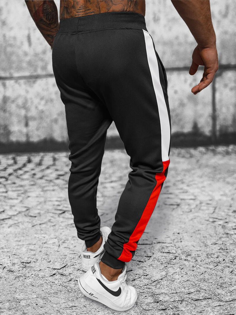 Штани Cпортивні Чоловічі Чорнi OZONEE JS/JK99113