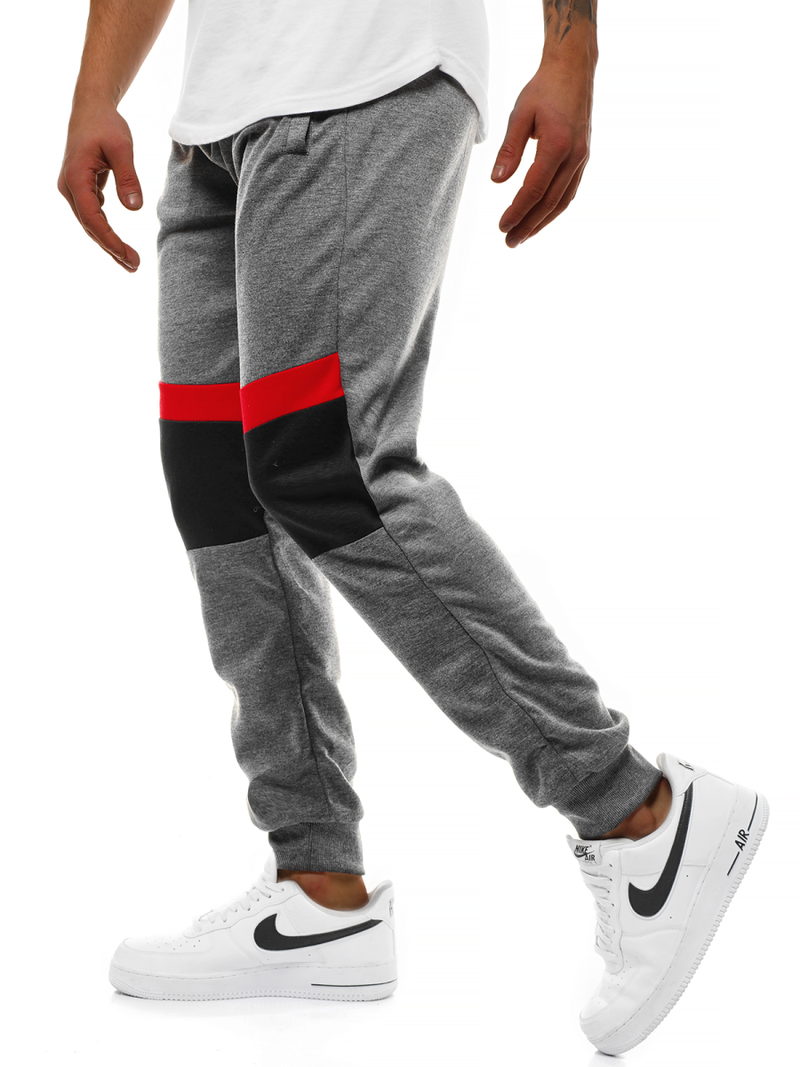 Штани спортивні чоловічі Темно-сірі OZONEE JS/JZ11010