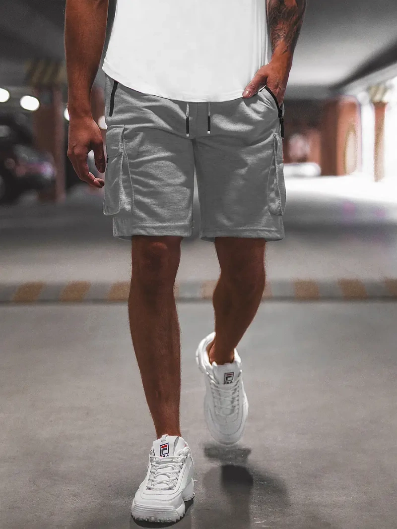 Шорти чоловічі ciрий OZONEE O/WW20015/2