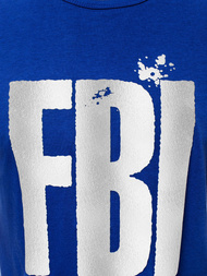 Футболка чоловіча Синя OZONEE JS/SS100730Z