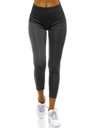 Legginsy damskie ciemno-szare OZONEE JS/1036/C2