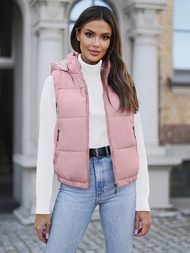 Стьобаний жіночий жилет макіяж OZONEE JS/16M9091/51