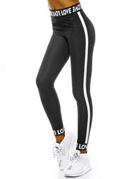 Legginsy damskie czarne OZONEE O/20488
