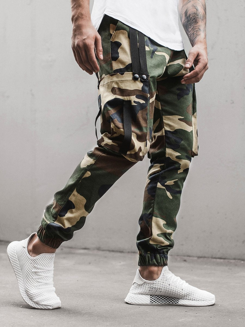 Штани чоловічі джоггери Зеленi OZONEE O/11102