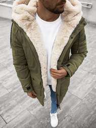 Куртка зимова чоловіча Зелена OZONEE JS/22M120/3