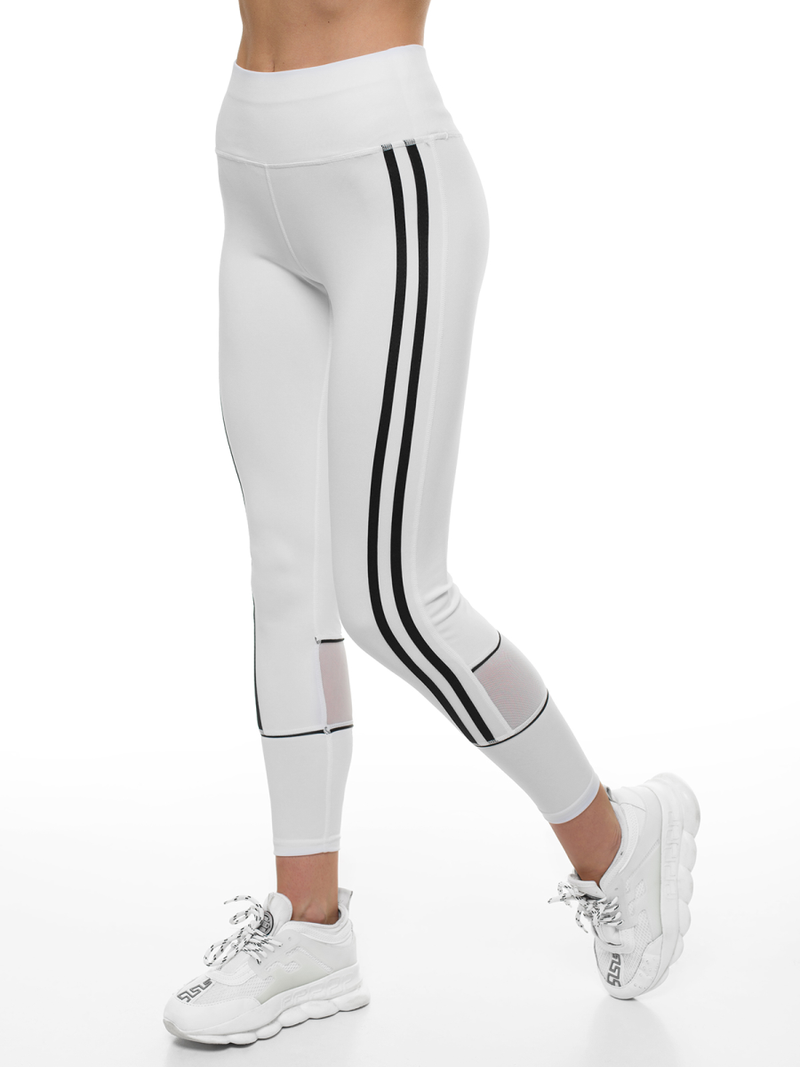 Komplet sportowy dwuczęściowy biały OZONEE JS/YW06006/11/1