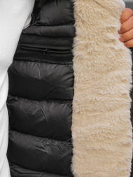 Kurtka zimowa męska czarna OZONEE JS/22M39/392