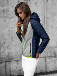 Куртка жіноча Темно-Синя OZONEE JS/8M911/215