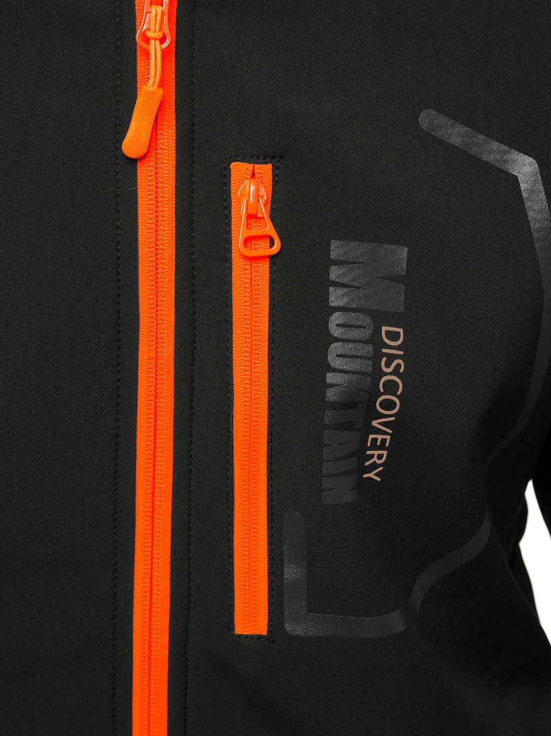 Куртка softshell чоловіча Чорна OZONEE JS/HH024/1B