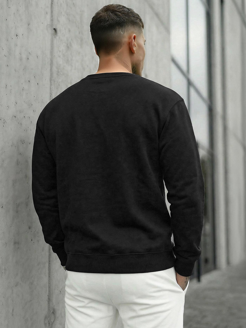 Bluza męska czarna OZONEE JS/8B1768/3