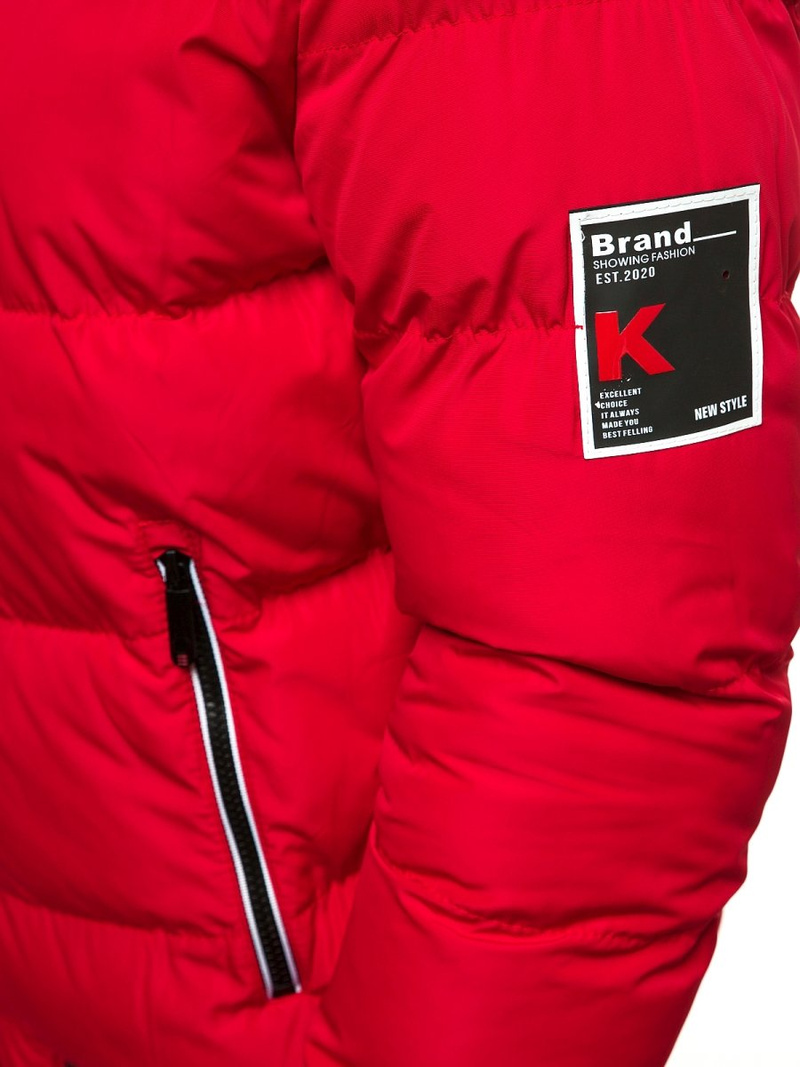 Куртка чоловіча Червона OZONEE N/6902/3