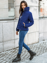 Kurtka przejściowa damska granatowa OZONEE JS/M23063/6Z