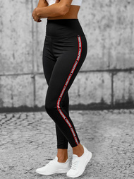 Legginsy damskie czarne OZONEE O/TS208/1