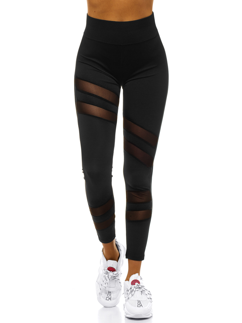 Legginsy damskie czarne OZONEE O/54729