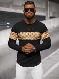 Bluza męska czarna OZONEE O/B7461