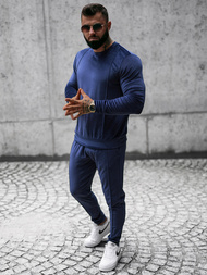 Спортивний костюм чоловічій ультрамариновий OZONEE O/12129