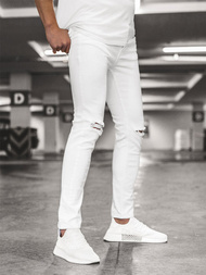 OZONEE B/8021 Штани чоловічі Бiлi