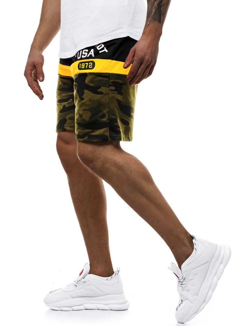 Spodenki męskie zielone OZONEE JS/KK300157