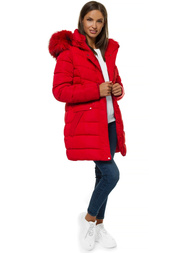Куртка жіноча Червона OZONEE O/M1556/4