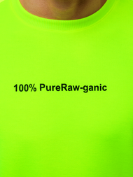 Bluza męska zielono-neonowa OZONEE MACH/3149