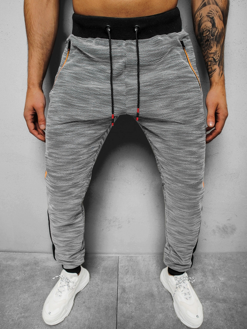 Spodnie dresowe męskie szare OZONEE JS/K60020Z