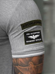 Футболка Поло Чоловіча Сiра OZONEE NB/MT3144