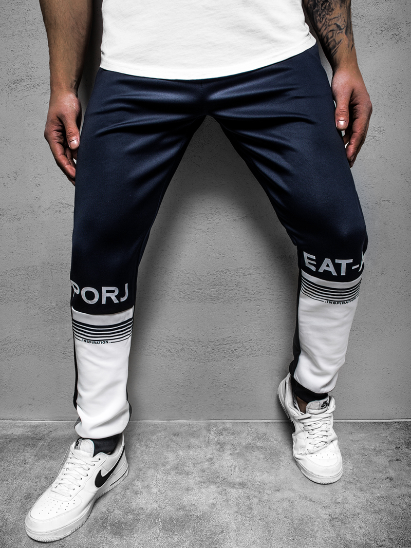 Штани спортивні чоловічі Темно-Синi OZONEE JS/AM122Z