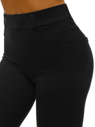 Legginsy damskie czarne OZONEE JS/1039/C1