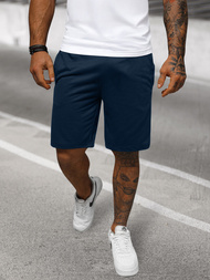 Spodenki dresowe męskie granatowe OZONEE JS/8K100/25Z