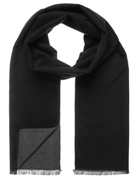 Чоловічий шарф чорний OZONEE JS/YW08005/1