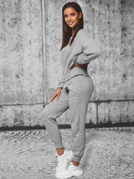 Жіночий спортивний костюм з двох частин gris OZONEE JS/8C71/2