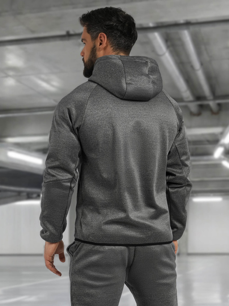 Komplet dresowy męski grafitowy OZONEE JS/8C1966/5