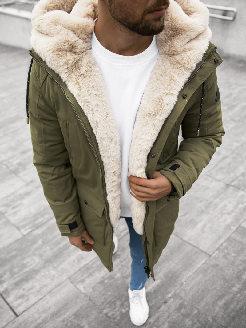 Куртка зимова чоловіча Зелена OZONEE JS/22M120/3