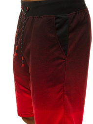 Spodenki męskie czerwone OZONEE JS/KK300123/20