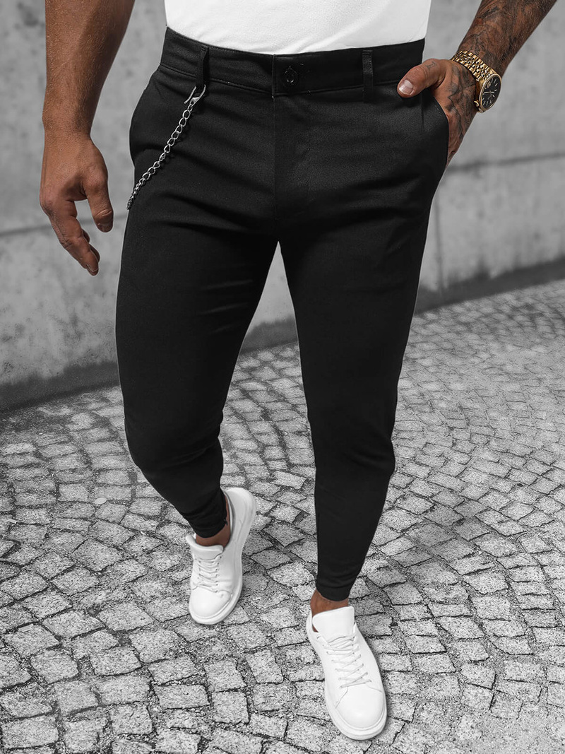 Штани чоловічі чорнi OZONEE DJ/550170