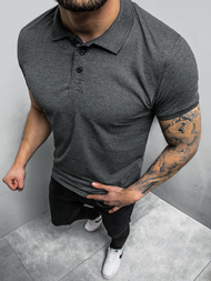 Сорочка чоловіча Темно-Сiра OZONEE O/171221Z