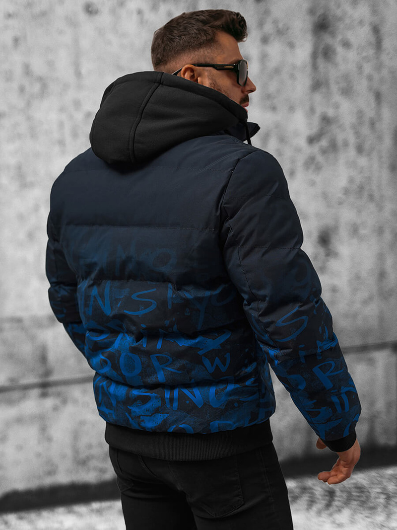 Куртка чоловіча Темно-Синя OZONEE JS/27M8102