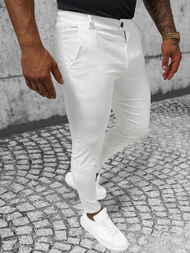 Чоловічі штани чинос екрю OZONEE O/P4049