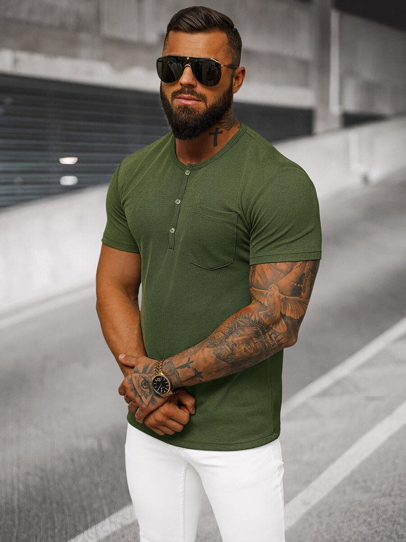 Футболка Чоловіча Хакi OZONEE O/L1453