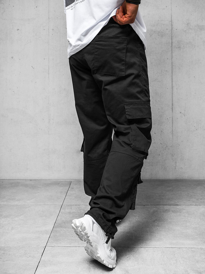 Чоловічі штани чинос чорнi OZONEE O/G3041Z