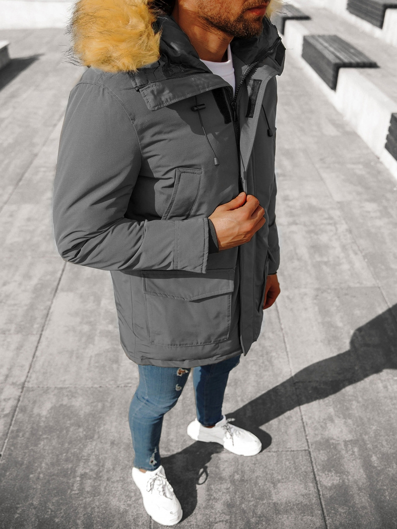 Куртка чоловіча Графітова OZONEE JB/JP1173/4Z