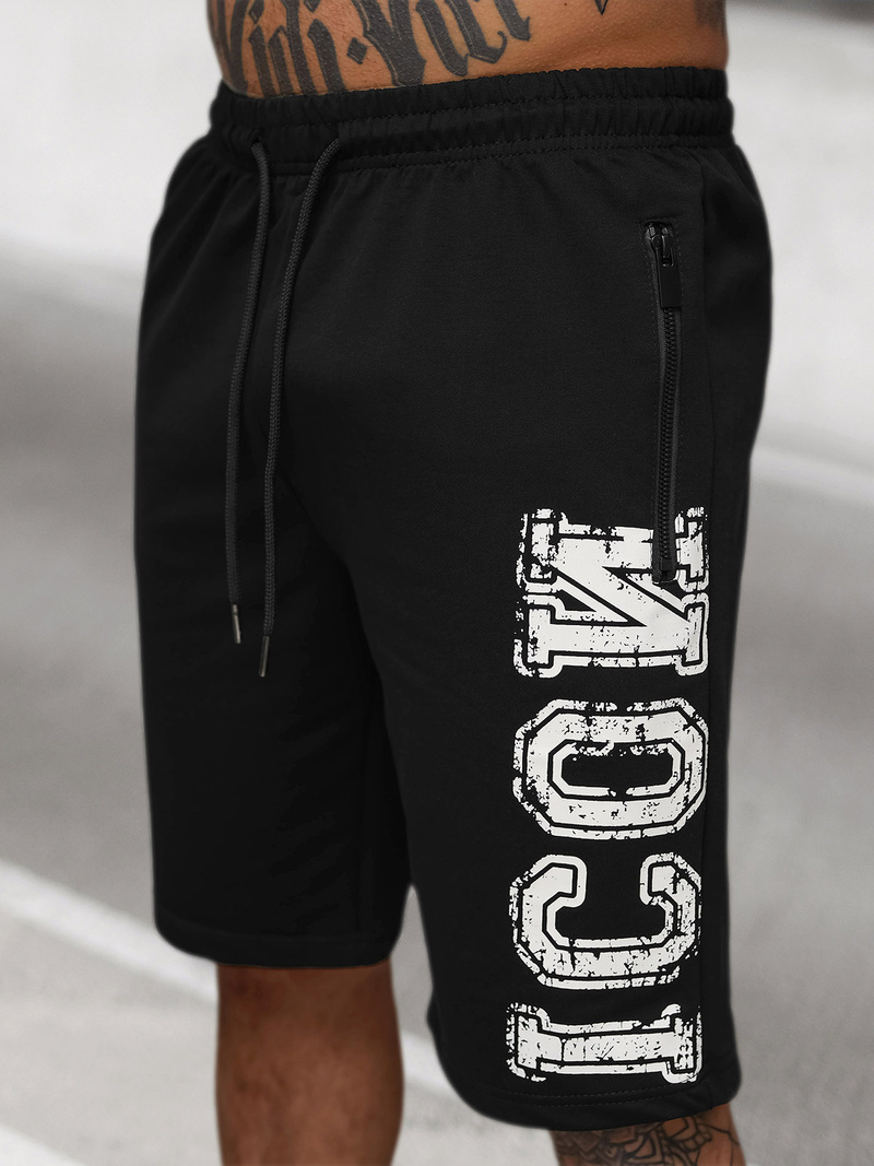 Komplet dresowy męski loose fit czarny OZONEE JS/27C6531/3